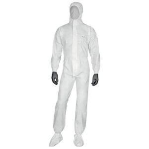 COMBINAISON DE PROTECTION AVEC CAPUCHE BLANC X-LARGE