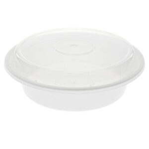 COMBO CONTENEUR CLAIR DELI ROND (MICRO-ONDE) 24OZ (240/CSE)