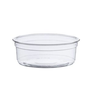 COMBO CONTENEUR CLAIR DELI ROND (MICRO-ONDE) 8OZ (240/CSE)
