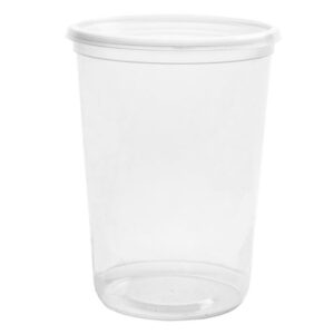 CONTENANT DELI PP 32OZ CYLINDRIQUE 500/CAISSES