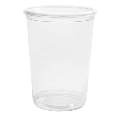 CONTENANT DELI PP 32OZ CYLINDRIQUE 500/CAISSES