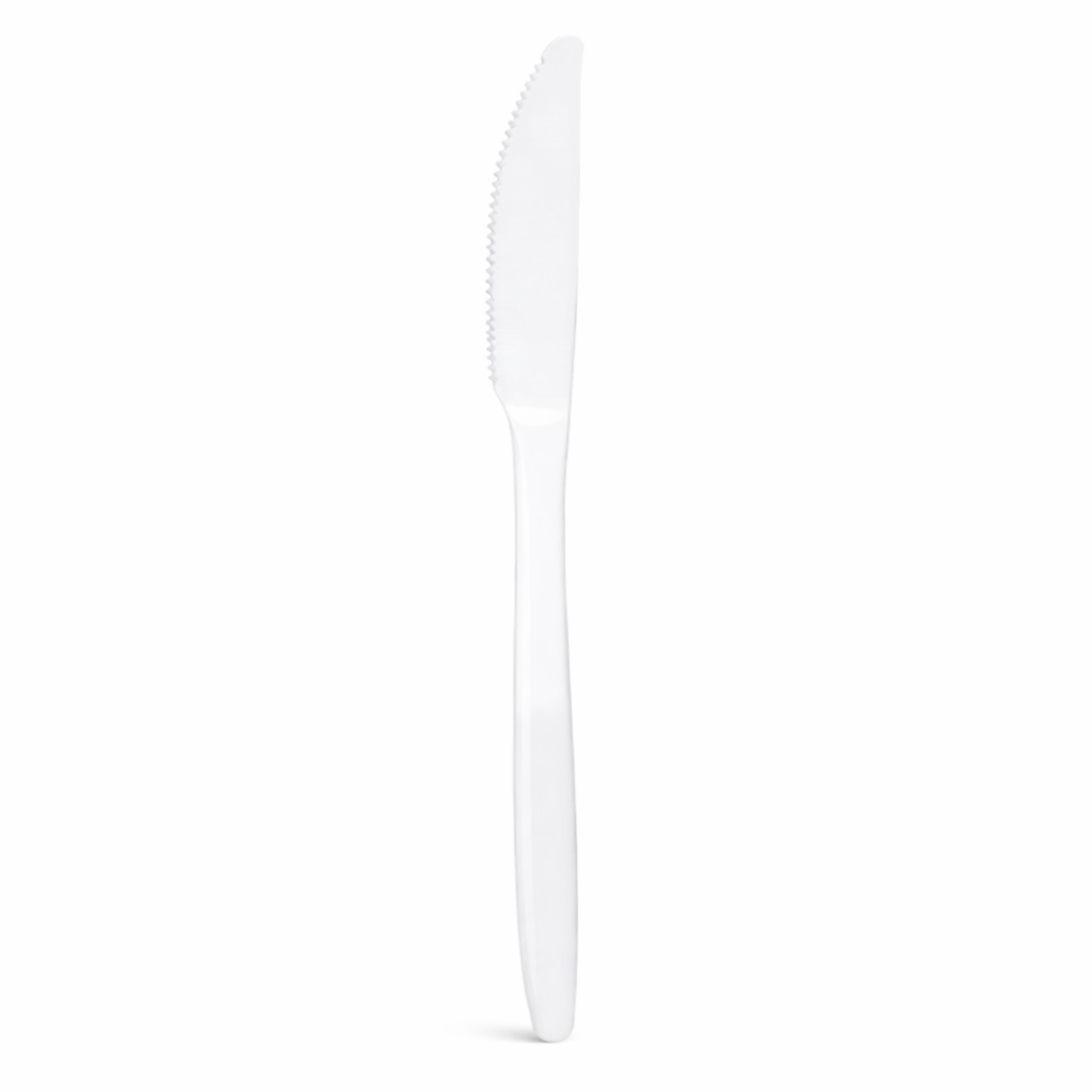 COUTEAUX EN PLASTIQUE RECYCLABE EN VRAC 1000/CSE (SPWK-26)