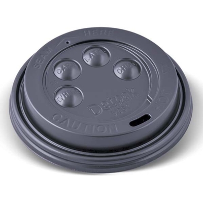 COUVERCLE DOME NOIR POUR VERRE 10/12/16 OZ
