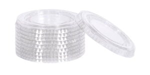 COUVERCLE RECYCLABE POUR CUP A SAUCE 0.75-1OZ (20X125)