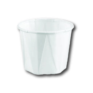 CUP (PORTION) EN PAPIER PLISSÉ 1OZ 20X250 (4-004560)