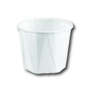 CUP (PORTION) EN PAPIER PLISSÉ 1OZ 20X250 (4-004560)