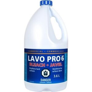 EAU DE JAVEL 6% 3.6 LITRES