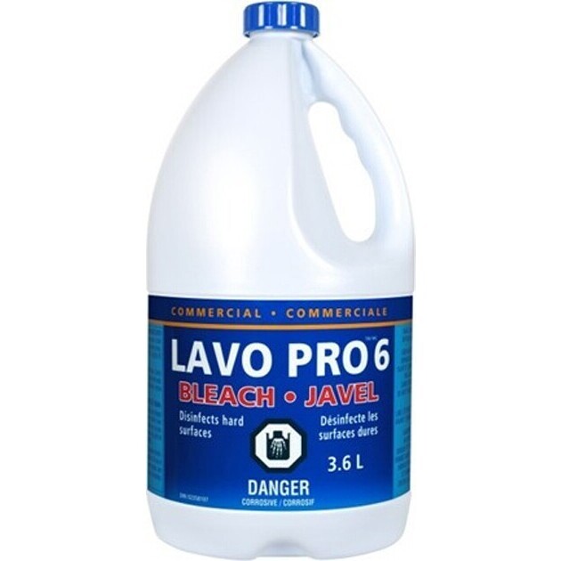 EAU DE JAVEL 6% 3.6 LITRES