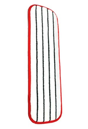 FLAT MOP Q408 EN MICROFIBRE VERTE 18'' AVEC FRANGES (SEC)