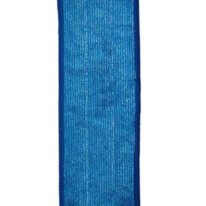 FLAT MOP Q416 18" AVEC FRANGE BLEU RUBB