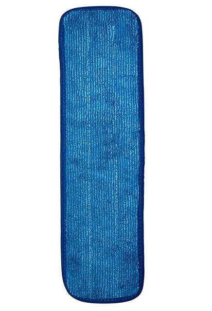 FLAT MOP Q416 18" AVEC FRANGE BLEU RUBB