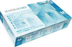 GANT NITRILE DURACORE BLEU 100/BTE 4MM X-LARGE (R2940)