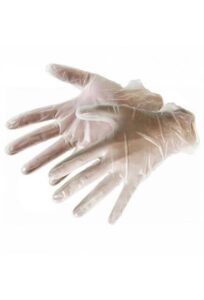 GANTS JETABLES CLAIR EN POLYMERES S/P SMALL 100/BTES