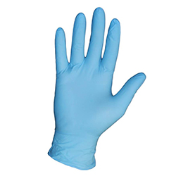 GANTS NITRILE BLEU 5MIL S-SERIES 100/BTE X-LARGE (S5205)