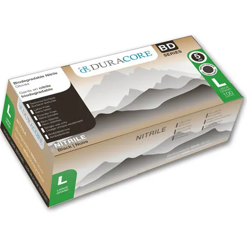 GANTS NITRILE NOIR 5MIL BM-SERIES 100BTE LARGE (BM5504)