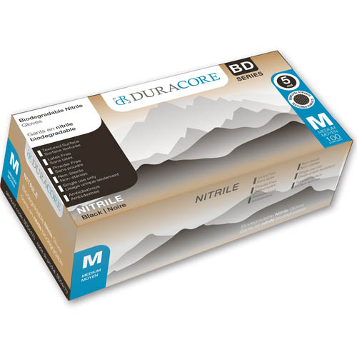 GANTS NITRILE NOIR 5MIL BM-SERIES 100BTE SMALL (BM5502)