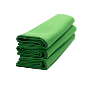 GLASS CLOTH LINGES POUR VITRE VERT PAQUET DE 3