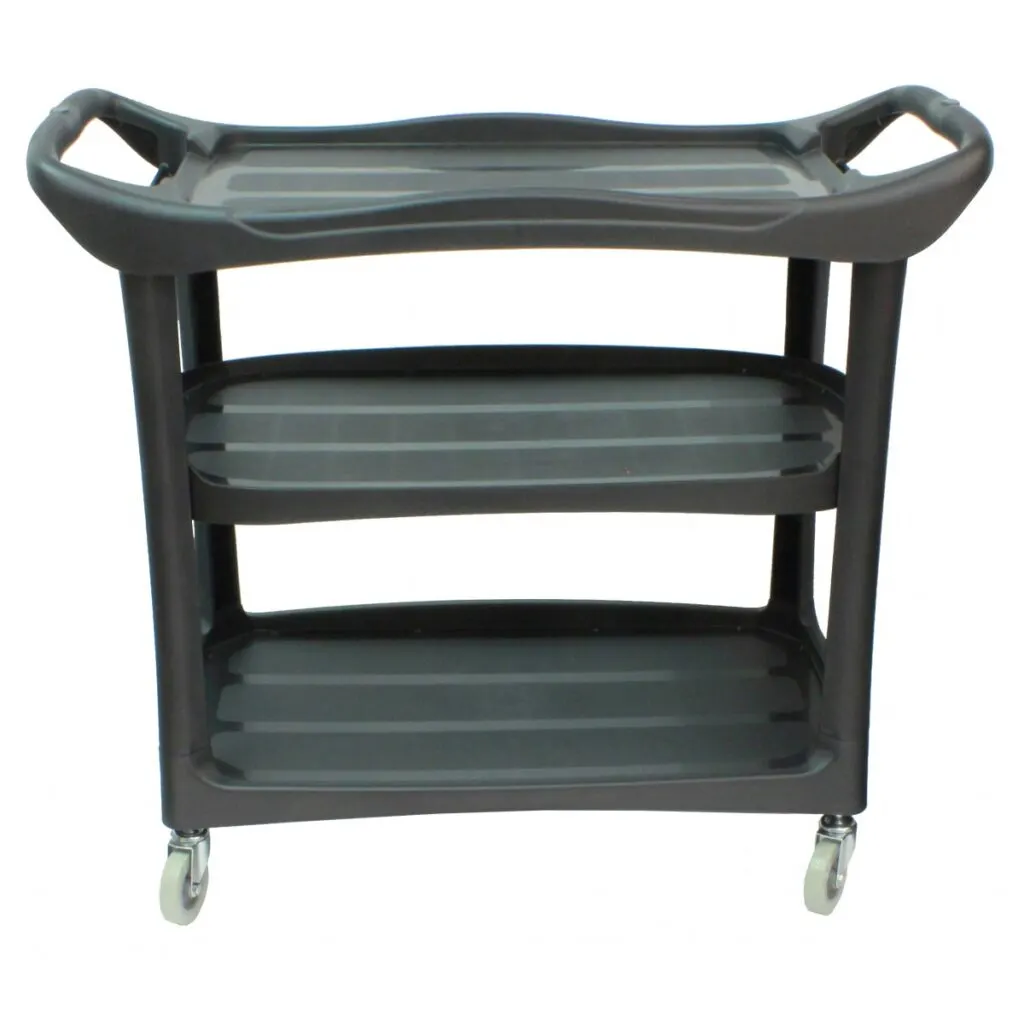 GRAND CHARIOT DE SERVICE DELUXE NOIR