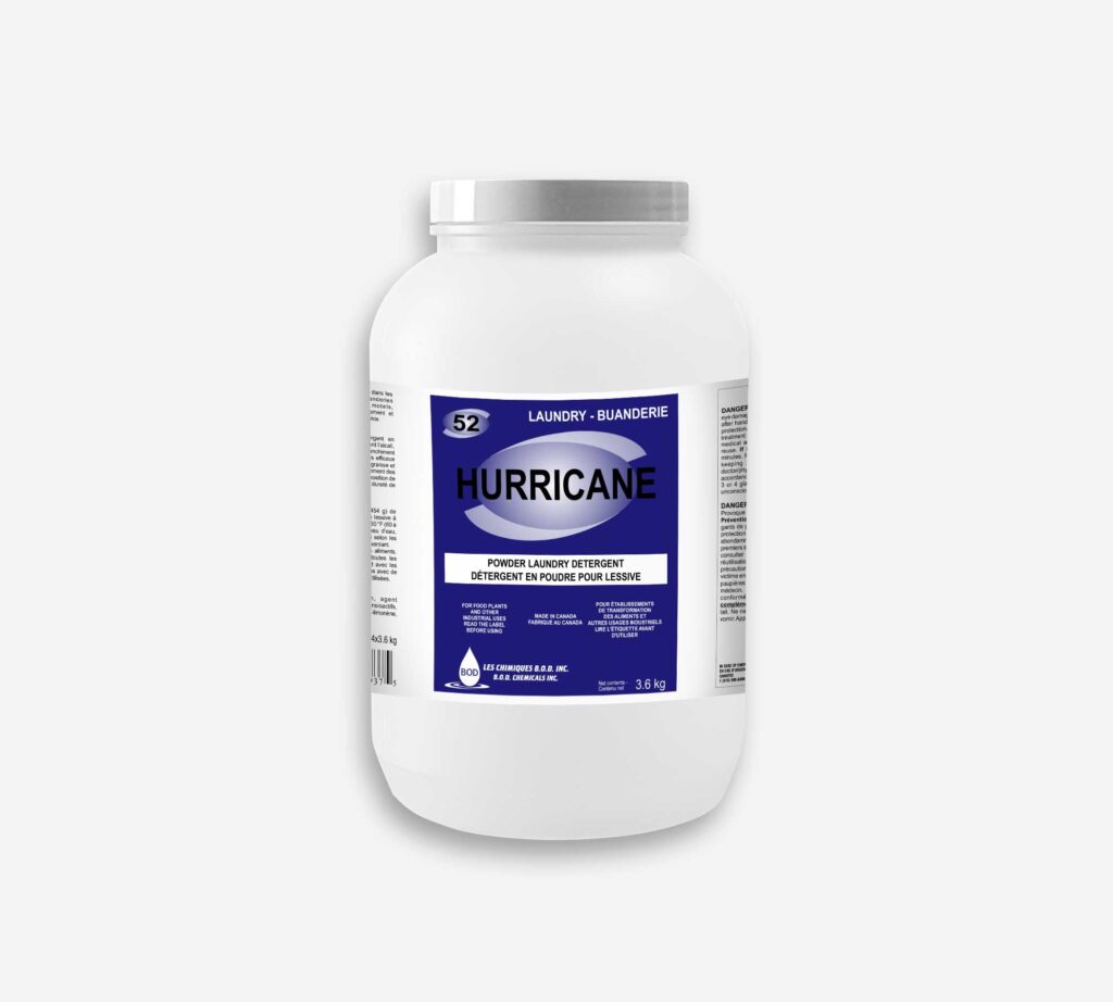 HURRICANE DÉTERGENT A LESSIVE 3.6KG