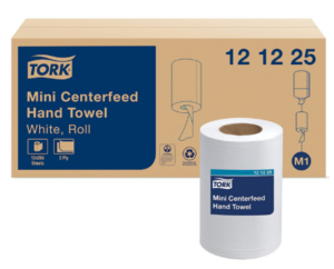 JET PAPIER HYGIÉNIQUE MINI 2 PLIS 12X750'/CSE (COEUR 2 3/8)