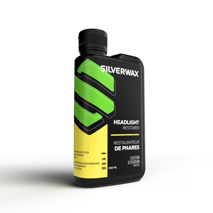 KIT SILVERWAX BRIGHT NOW (RESTAURATEUR DE PHARES) 250ML