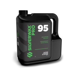 Silverwax Pro 95 désodorisant 4L, parfum menthe, pour sanitaires et nettoyage professionnel.