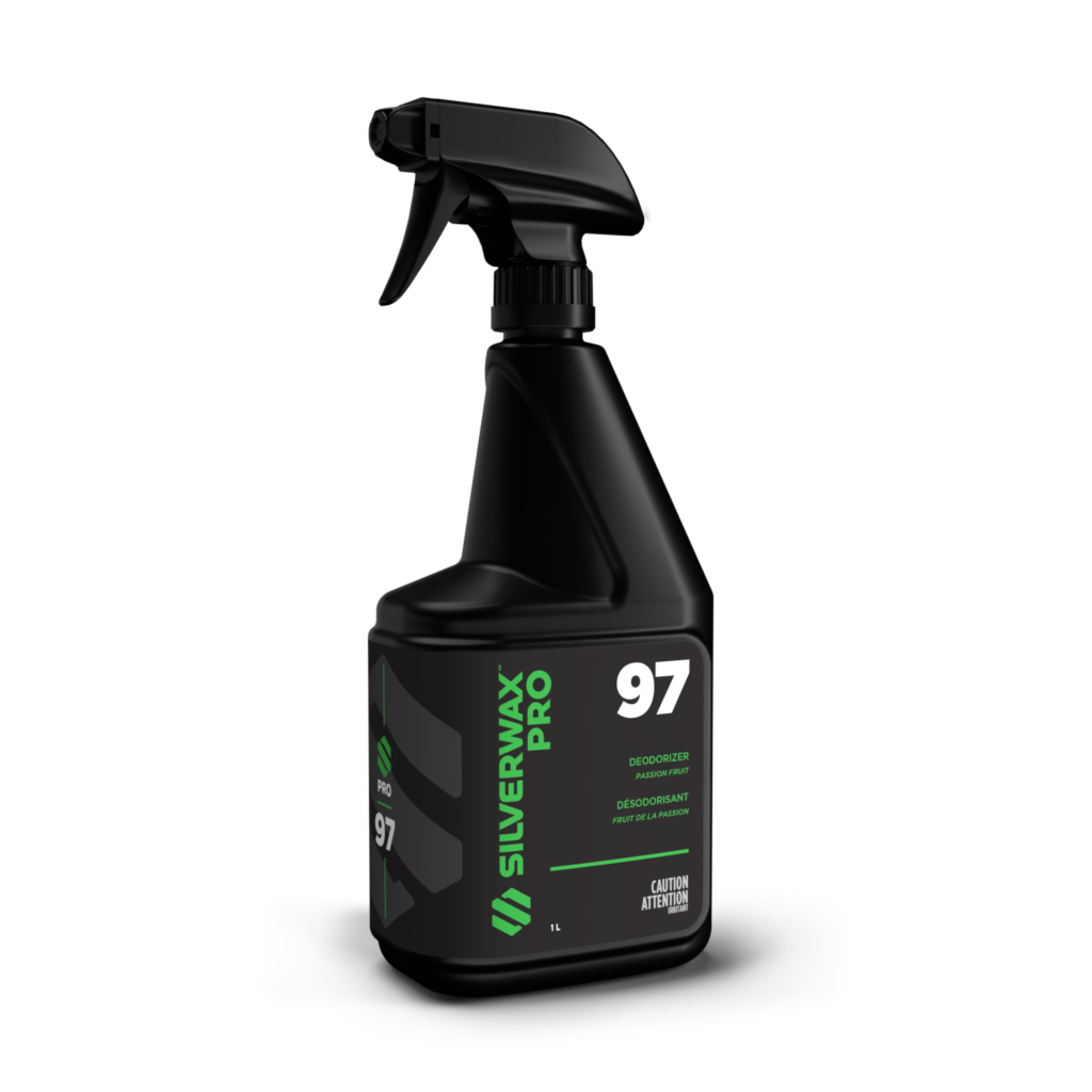 Pulvérisateur 1L SILVERWAX PRO 97, désodorisant pro, pour entretien et sanitaires.