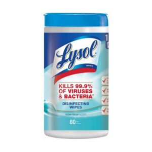 LINGETTES LYSOL DÉSINFECTANTE 80/BOITES