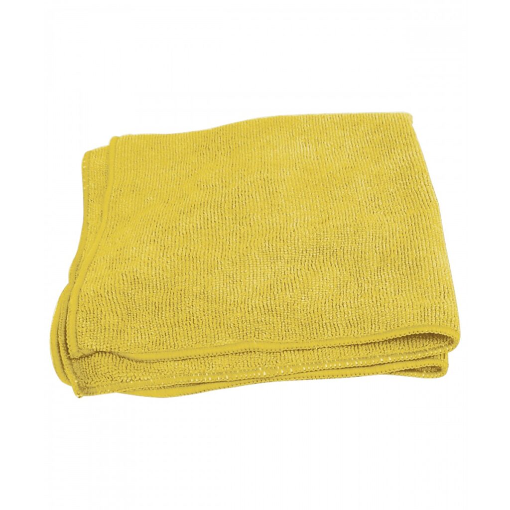 MICROFIBRE 16X16 350 GSM JAUNE