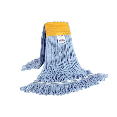 MOPPE BLEU DURA-BLEND BRINS COUPÉS 24OZ (VEC24-BL-CA-BK)