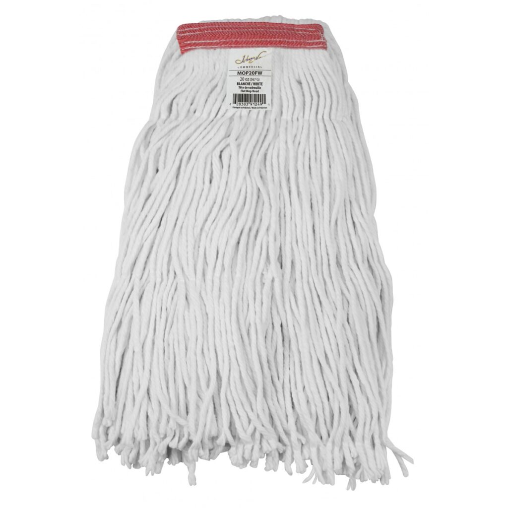 MOPPE COTTON BLANC BRINS COUPÉS 20OZ/550G