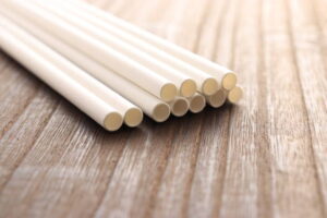 PAILLE EN PAPIER 8MM PAR 197MM BLANC 2000/CSE