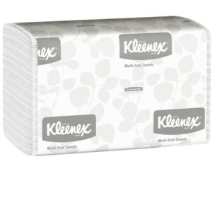 PAPIER MAINS KLEENEX EN FEUILLES BLANCS 16X150 (1890)
