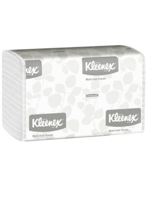 PAPIER MAINS KLEENEX EN FEUILLES BLANCS 16X150 (1890)