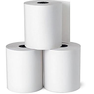 PAPIER THERMIQUE 3 1/8" X 200' 52GSM (50/BTE)