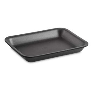 PLATEAU EN MOUSSE NOIRE #4D (00073-0) 9.12X7X1.25" 500/CSE