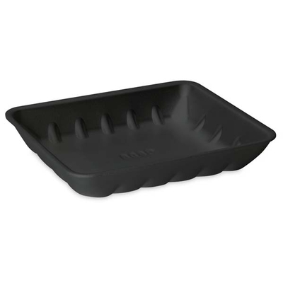 PLATEAU EN MOUSSE NOIRE #809P 11.13X9.25X2" 200/CSE