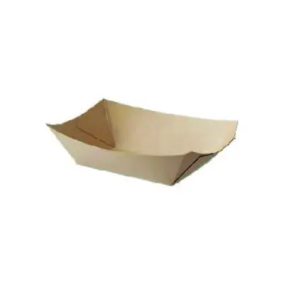 PLATEAU NOURRITURE CARTON KRAFT 2LB 1000/CSE