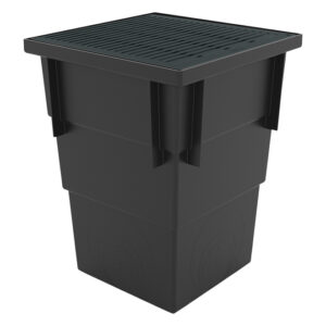 PORTE ORDURE CLIP-ON M2 PLASTIQUE NOIR 13PO