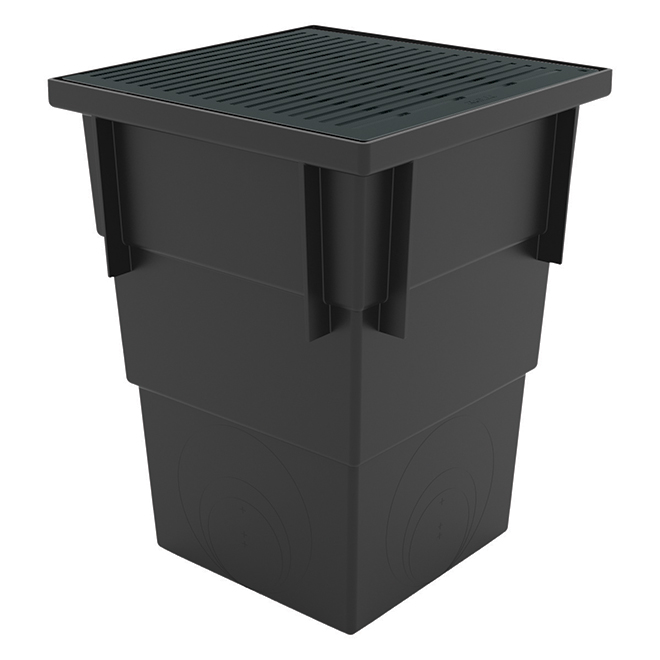 PORTE ORDURE CLIP-ON M2 PLASTIQUE NOIR 13PO