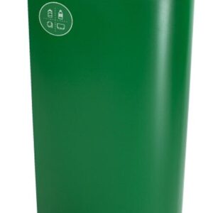 POUBELLE DE RECYCLAGE CARRÉ 22 GALLONS