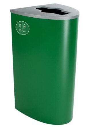 POUBELLE DE RECYCLAGE CARRÉ 22 GALLONS