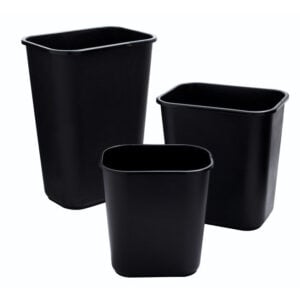 POUBELLE NOIR 5L