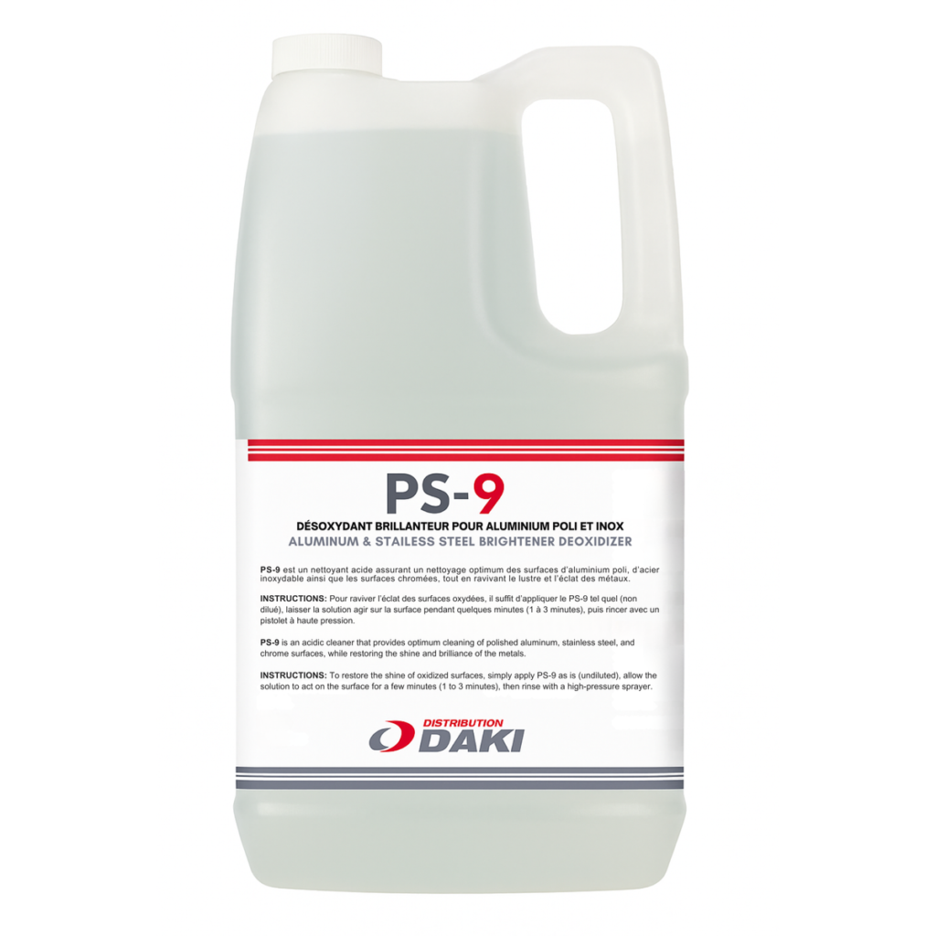 PRO-SX #270 ACIDE NETTOYANT+SHINE ALUMINIUM STAINLESS 4L