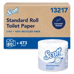 Papier hygiénique Scott standard 13217, 80 rouleaux 2 épaisseurs