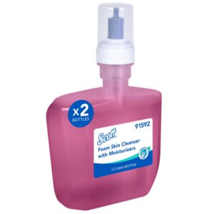 Savon mousse rose Scott 91592, cartouche 1,2 L