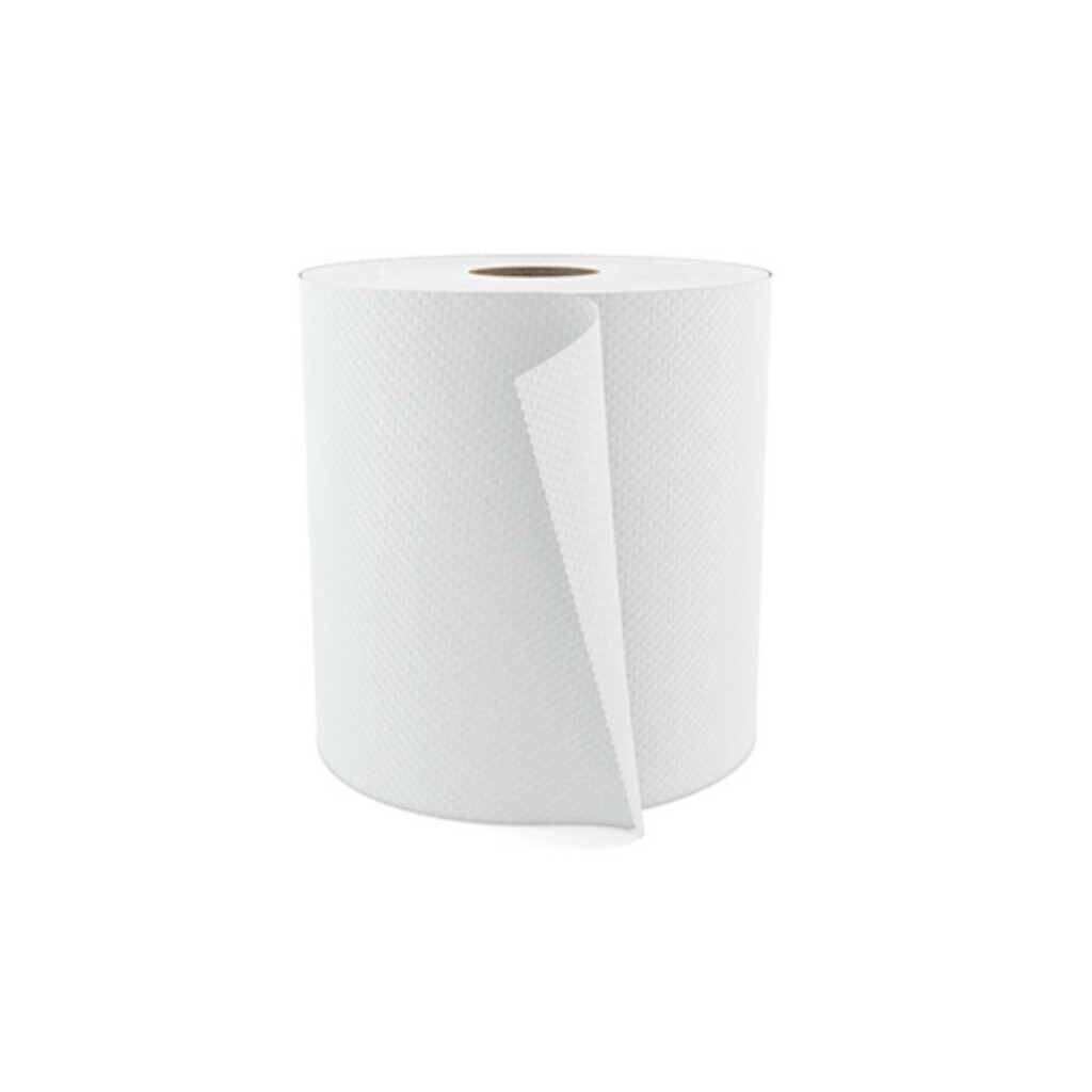 scott* essuie-main en rouleau , blanc. 12 rlx de  800’ /cse