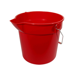 SEAU ROUGE POUR CHAUDIERE RUBBERMAID 757788