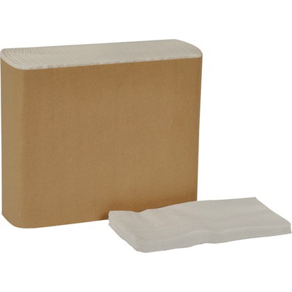 SERVIETTE DE TABLE (NAPKING) N050 12X250 1PLIE 1/8