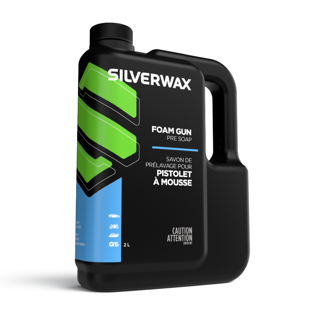 SILVERWAX FOAM PREP 2L (PRÉLAVAGE POUR PISTOLET A MOUSSE)